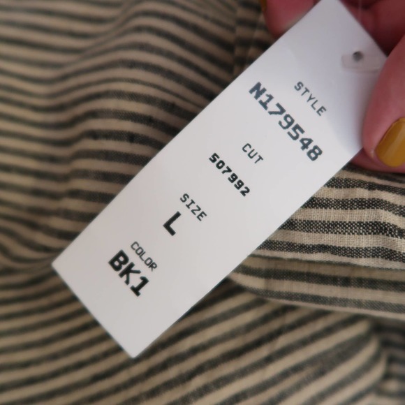 Vintage 90's NWT Harris/Wallace striped blazer - Picture 9 of 10